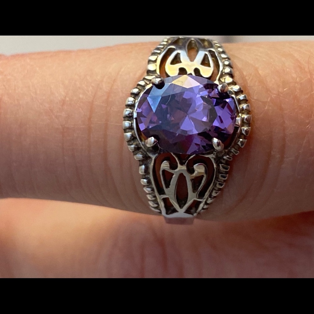 Chateau D’Argent 925 Silver Ring Size9.5 - Picture 11 of 16